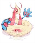  after_sex bebebebebe blush cum cum_in_pussy cum_inside female milotic nintendo pok&eacute;mon pok&eacute;mon_(species) pussy pussy_juice solo sweat toto_(artist) video_games 