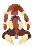  anus bebebebebe blush butt butt_grab disembodied_penis female hand_on_butt lopunny male male/female nintendo penetration penis pok&eacute;mon pok&eacute;mon_(species) presenting pussy pussy_juice toto_(artist) vaginal vaginal_penetration video_games 