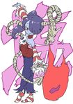  1girl skullgirls solo squigly_(skullgirls) zombie 