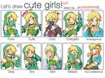  alternate_costume alternate_hairstyle blonde_hair blue_eyes blush circlet cold commentary cosplay crossdressing detached_sleeves gerudo_link hair_ornament hair_stick halter_top halterneck hood jewelry laurel_crown link necklace otoko_no_ko pointy_ears ponytail shy smile the_legend_of_zelda the_legend_of_zelda:_breath_of_the_wild tunic veil wuukidookie 