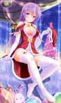  christmas cleavage stockings thighhighs yagami-all_hail_nanao 