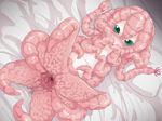  bed female inviting looking_at_viewer lying monster monster_girl_(genre) pussy solo spread_pussy spreading submissive_female tentacles unknown_artist what what_has_science_done 