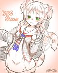  5_fingers :3 alternate_species anchor anthro armwear ascot azur_lane bangs blush bracelet breasts cat chain character_name cheek_tuft chest_tuft claws clothing cute_fangs daiha digital_drawing_(artwork) digital_media_(artwork) dress elbow_gloves eyebrows eyebrows_visible_through_hair eyelashes eyes_visible_through_hair fangs feline female fingerless_gloves fur furrification gloves gradient gradient_background green_eyes hair hand_on_hip inner_ear_fluff jewelry kemono leaning long_hair long_sleeves looking_aside looking_away mammal mouth_closed pawpads pink_nose pink_pawpads pointing portrait raised_tail red_stripes sailor_collar sharp_claws short_dress shoulder_tuft signature simple_background sims_(azur_lane) sleeveless sleeveless_dress slit_pupils small_breasts smile solo standing star stars_and_stripes striped_clothing striped_fur striped_tail stripes tabby three-quarter_portrait tuft two_side_up united_states_of_america white_stripes 