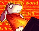  anadapta asriel_dreemurr comic crazy_eyes english madness_mantra red_background spoilers surprised undertale what_if 
