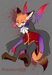  2017 anthro canine clothed clothing disney dogear218 fox fur hi_res male mammal nick_wilde solo zootopia 
