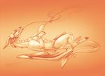  digital_media_(artwork) dragon female feral hi_res horn membranous_wings minerea simple_background sketch solo wings 