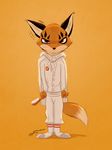  2017 absurd_res ash_(fantastic_mr_fox) canine clothed clothing fantastic_mr_fox fox hi_res mammal pointedfox simple_background solo toothbrush young 