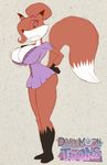  auntie_vixen big_breasts blu3danny breasts canine darkmoontoons female fox hi_res mammal solo worried 