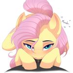  2017 absurd_res blue_eyes blush deep_throat duo equine evehly fellatio female fluttershy_(mlp) friendship_is_magic hair hi_res looking_at_viewer male mammal my_little_pony oral pegasus penis pink_hair sex simple_background solo_focus white_background wings 