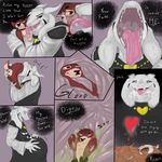  &lt;3 abdominal_bulge anthro asriel_dreemurr bone bulge clothing collar da~blueguy digestion english_text eyes_closed feces fluffy frown god_of_hyperdeath internal licking looking_down male male/male male_pred male_prey neck_bulge open_mouth oral_vore sad scat simple_background size_difference soul stomach stomach_acid swallowing teeth text throat tongue tongue_out undertale video_games vore 