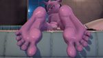  16:9 2017 3d_(artwork) 5_toes anthro anthrofied barefoot butt digital_media_(artwork) equine feet female foot_focus friendship_is_magic hair hi_res horn horse humanoid_feet looking_at_viewer mammal moreuselesssource_(artist) multicolored_hair my_little_pony nude pony purple_eyes smile soles solo source_filmmaker toes twilight_sparkle_(mlp) unicorn 