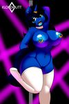  2017 anthro areola barely_visible_genitalia big_breasts big_nipples blue_fur blue_hair blue_horn blue_nipples blue_tail breasts brown_eyes clothing collar dancing deep_navel digital_media_(artwork) ear_piercing equine fan_character female front_view fur hair hand_behind_head hi_res horn horn_ring klodette kloudmutt legwear lips lipstick long_hair long_tail makeup mammal mostly_nude my_little_pony navel navel_piercing nipple_piercing nipples on_one_leg open_mouth piercing pink_tongue pole pole_dancing portrait pussy solo standing stockings stripper_pole subtle_pussy thick_thighs thigh_highs three-quarter_portrait tongue tongue_piercing unicorn unicorn_horn watermark white_clothing white_legwear white_stockings wide_hips 