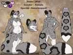  2017 anthro breasts digital_media_(artwork) featureless_breasts featureless_crotch feline female fur headshot hi_res leopard looking_at_viewer mammal model_sheet nude one_eye_closed purple_eyes simple_background singingbirdstudio slightly_chubby snow_leopard solo standing tongue tongue_out 