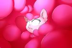  2017 digital_media_(artwork) equine female friendship_is_magic fur glowing glowing_eyes hair madacon mammal my_little_pony pink_fur pink_hair pinkie_pie_(mlp) solo 