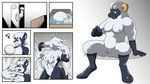 2016 aji anthro breasts canine caprine comic female gender_transformation liquid_latex mammal pussy rubber sequence sheep symbiote transformation wolf 