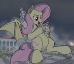  2017 anatomically_correct anatomically_correct_pussy animal_genitalia animal_pussy bat_pony cutie_mark destruction equine_pussy fangs female feral flutterbat_(mlp) fluttershy_(mlp) forked_tongue friendship_is_magic hair hi_res hooves imminent_vore macro my_little_pony open_mouth outside pussy pussy_juice rapidstrike tongue tongue_out tree vore wings 
