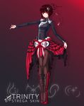  absurdres highres kai_(pixiv12466647) personification red_eyes short_hair solo trinity_(warframe) warframe 