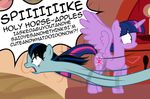  2017 badumsquish book dialogue duo english_text equine female friendship_is_magic golden_oaks_library horn horse library long_neck mammal my_little_pony pony ponytail speech_bubble text toony twilight_sparkle_(mlp) winged_unicorn wings youkai 