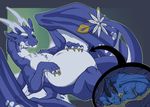  2017 belly blue_fur bulge caeruleus claws comic digestion dragon duo eating eskaria145 feathers feral fluffy food forced fur furred_dragon hi_res horn hungry internal licking lothar male multicolored_fur oral_vore scalie size_difference stomach tongue tongue_out vore wet white_fur 