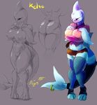  anthro big_breasts breasts cute digbox digs female fin fin_piercing fish furgonomics furry-specific_piercing invalid_tag koho marine model_sheet piercing shark sketch solo student 