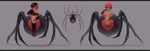  animal_humanoid arthropod big_breasts breasts clothed clothing female freckles hair hat humanoid kanel model_sheet monster_girl_(genre) nipples not_furry partially_clothed pussy red_eyes red_hair short_hair solo spider_humanoid spidertaur tan_skin 
