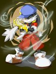  2008 belt clothing footwear gloves grin hyrika klonoa klonoa_(series) one_eye_closed pac-man pac-man_(series) shoes shorts smile vest video_games wink yellow_eyes 