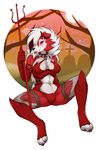  breasts clothing eternity_zinogre female lycanroc midnight_lycanroc nintendo pok&eacute;mon pok&eacute;mon_(species) solo video_games 