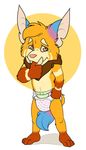  anthro cub diaper gnar_(lol) league_of_legends looking_at_viewer male riot_games solo standing sucking tears thumb_suck tonio_(artist) video_games young 