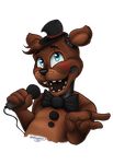  2017 animatronic bow_tie five_nights_at_freddy&#039;s five_nights_at_freddy&#039;s_2 hat lividcreativity machine mammal robot top_hat toy_freddy_(fnaf) video_games 