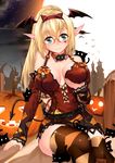  emden_(zhanjianshaonv) halloween onceskylark thighhighs zhanjianshaonv 