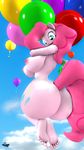  16:9 3d_(artwork) anthro anthrofied big_breasts big_butt breasts butt digital_media_(artwork) equine female friendship_is_magic gummy_(mlp) hooves-art horse huge_butt mammal my_little_pony nipples pinkie_pie_(mlp) side_boob sky source_filmmaker thick_thighs voluptuous wide_hips 