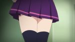  1girl animated animated_gif ass blonde_hair female isurugi_mio mm! panties skirt solo underwear 