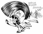  2015 black_and_white buckitponydoodles dancing dialogue english_text equine eyes_closed feathered_wings feathers friendship_is_magic group horn mammal monochrome my_little_pony pen_(artwork) princess_celestia_(mlp) princess_luna_(mlp) raised_tail simple_background text traditional_media_(artwork) twilight_sparkle_(mlp) white_background winged_unicorn wings 