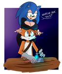  boob_hat breasts cleavage clothed clothing crossgender hedgehog implied_erection male mammal miles_prower mobian_(species) pranky sonic_(series) sonic_the_hedgehog 