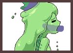  animated breasts crown cum cum_in_mouth cum_inside disembodied_penis drooling fellatio female hand_on_head male male/female not_furry oral penis saliva sex side_view slime slime_princess_(towergirls) towergirls translucent 赤井 