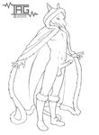  2015 anthro balls clothed clothing cosplay erection little_red_riding_hood little_red_riding_hood_(copyright) lizard male partially_clothed penis prismara reptile scalie solo trile 