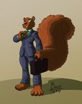  anthro balros boo3 business_suit clothing male mammal necktie rodent solo squirrel suit suitcase 