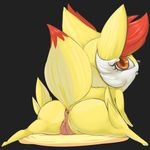  anus butt canine female fennekin feral hi_res looking_at_viewer looking_back mammal nintendo nude pdxyz pok&eacute;mon pok&eacute;mon_(species) pose presenting presenting_hindquarters pussy solo spread_legs spreading video_games 
