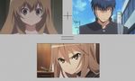  2girls aisaka_taiga comparison if_they_mated multiple_girls ookami-san ookami_ryouko takasu_ryuuji toradora! 