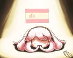  @shton flag megurine_luka no_humans parody paul_the_octopus spain spanish_flag spotlight takoluka vocaloid world_cup 