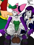  beast_boy cyborg dc dcau jinx raven robin slashysmiley teen_titans 