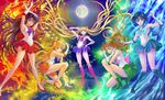  aino_minako bishoujo_senshi_sailor_moon blonde_hair blue_hair brown_hair fire highres hino_rei inner_senshi kino_makoto lightning long_hair magical_girl mai_(b9035796) miniskirt mizuno_ami moon multiple_girls purple_hair sailor_collar sailor_jupiter sailor_mars sailor_mercury sailor_moon sailor_senshi sailor_senshi_uniform sailor_venus short_hair skirt tsukino_usagi twintails very_long_hair water 