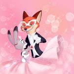  2018 absurd_res anthro canine clothed clothing disney female fox fur hi_res judy_hopps lagomorph male mammal nick_wilde rabbit simple_background skeletonguys-and-ragdolls zootopia 