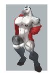  anthro balls big_pecs equine horse kartos male mammal pecs penis solo 