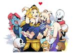  &lt;3 alphys animated_skeleton asgore_dreemurr asriel_dreemurr beard bone boss_monster caprine crown delta_rune eye_patch eyewear facial_hair fish fur glasses goat god_of_hyperdeath group horn human lizard long_ears mammal marine markings papyrus_(undertale) paws protagonist_(undertale) reptile rokuyon sans_(undertale) scalie skeleton toriel undead undertale undyne video_games white_fur 