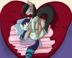  &lt;3 2016 anus bed bed_covers bedding black_hair butt coloratura_(mlp) cutie_mark dildo dock double_dildo duo earth_pony equine eyes_closed female female/female feral feral_on_feral friendship_is_magic hair heart_shaped_bed hi_res horse horseshoe long_hair looking_pleasured lying mammal multicolored_hair my_little_pony octavia_(mlp) on_back on_bed open_mouth penetration pillow pony pussy pussy_juice rear_view sex sex_toy soccy teal_eyes underhoof vaginal vaginal_penetration 