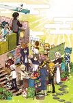  abacus ahoge bag bandana black_hair blonde_hair blue_eyes blue_hair brown_hair cactus candy daruma_doll egasumi flag food fox fox_mask glasses gokotai gokotai's_tigers green_eyes green_hair grey_eyes grin hair_over_one_eye hakata_toushirou heshikiri_hasebe honebami_toushirou jacket japanese_clothes karasmo konnosuke lollipop male_focus mask midare_toushirou mikazuki_munechika multiple_boys namazuo_toushirou ookurikara open_mouth ponytail purple_eyes red-framed_eyewear sayo_samonji shishiou smile stairs stuffed_dinosaur sun sunglasses swirl_lollipop taikogane_sadamune tengu_mask tiger tiger_cub touken_ranbu track_jacket tsurumaru_kuninaga uguisumaru white_hair white_tiger yellow_eyes 