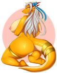  2017 aisyah_zaskia_harnny anthro big_breasts breasts digital_media_(artwork) dragon female harnny horn huge_breasts pussy scalie teasing 