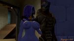  2 3d_(artwork) alien anal big_breasts breasts couple_(disambiguation) digital_media_(artwork) effect female fortress garrus garrus_vakarian halloween holidays horny_(disambiguation) humanoid invalid_tag male mass mass_effect neema quarian sex superjam tali tali&#039;zorah team_(disambiguation) turian vas video_games zhora 