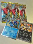  commentary_request gen_6_pokemon official_art pangoro pokemon pokemon_(creature) pokemon_(game) pokemon_trading_card_game saitou_naoki trading_card watermark 